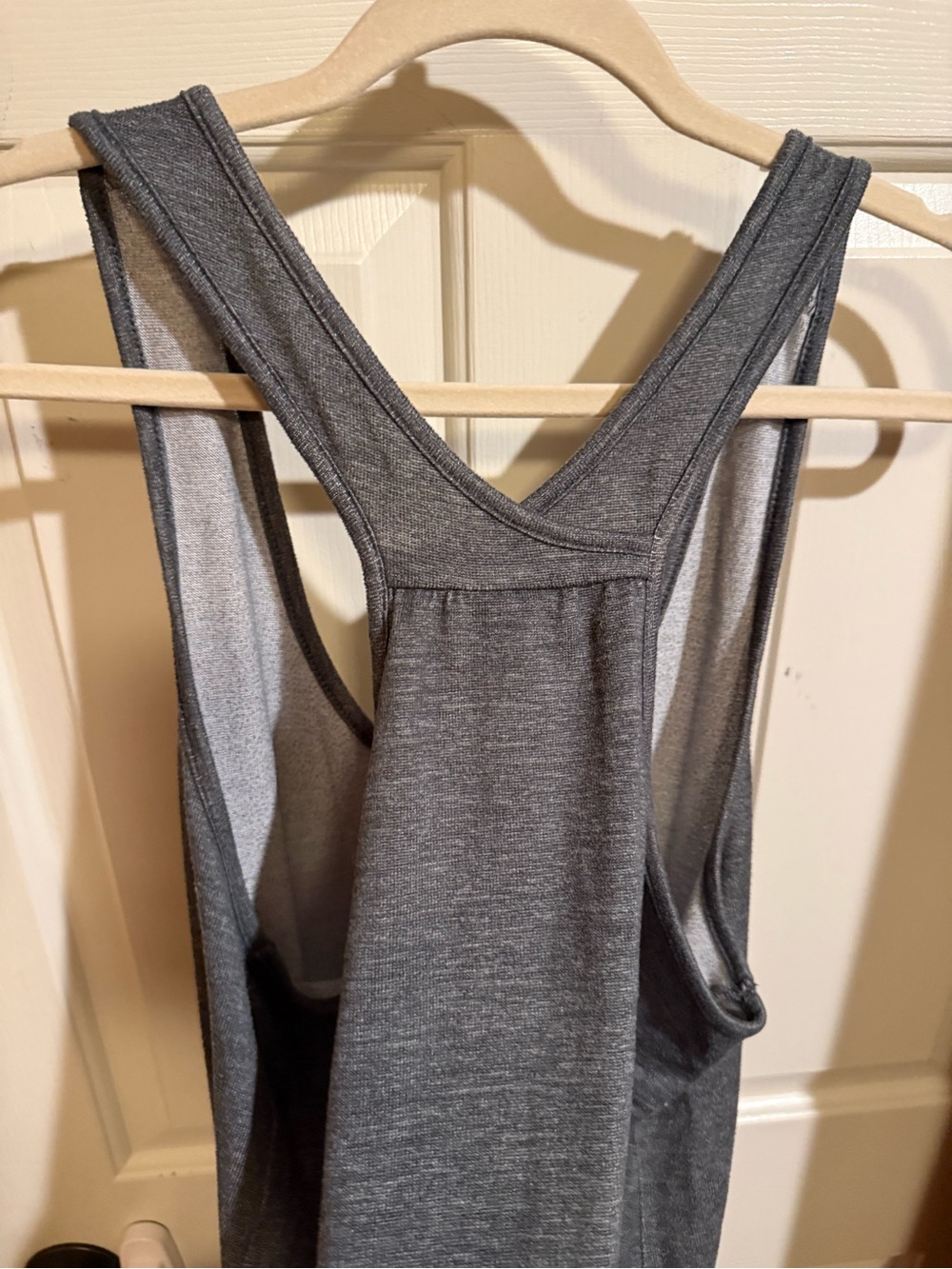Tahari Charcoal Racerback Tank Top - Picture 14 of 15